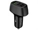 Зарядное устройство USB автомобильное Dorten Car Quick Charger 3-Port USB Smart ID 30W Black. Изображение 1.
