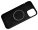Панель-накладка Hardiz Liquid Silicone Case with MagSafe Black для iPhone 13 Pro Max. Изображение 2.
