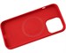 Панель-накладка Hardiz Liquid Silicone Case with MagSafe Red для iPhone 13 Pro. Изображение 2.