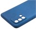 Панель-накладка NewLevel Fluff TPU Hard Blue для Oppo A74. Изображение 3.