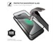 Стекло защитное Hardiz 3D Cover Premium Tempered Glass для iPhone 15 Pro Max Black Frame. Изображение 5.