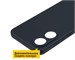 Панель-накладка DF oCase-18 Black для Oppo A78 (4G). Изображение 7.