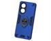 Панель-накладка DF oArmor-05 Dark Blue для Oppo A58 (4G). Изображение 1.