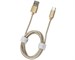 Кабель USB Dorten USB-C to USB Cable Metallic Series 1,2 м Gold. Изображение 2.