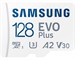 Карта памяти Samsung MicroSD EVO Plus 128Gb + адаптер. Изображение 2.