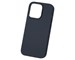 Панель-накладка Hardiz Liquid Silicone Case Black для Apple iPhone 14 Pro Max. Изображение 1.