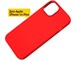 Панель-накладка Hardiz Liquid Silicone Case Red для Apple iPhone 14 Plus. Изображение 5.