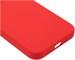 Панель-накладка Hardiz Liquid Silicone Case Red для iPhone 13 mini. Изображение 4.