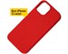 Панель-накладка Hardiz Liquid Silicone Case with MagSafe Red для iPhone 13 mini. Изображение 5.