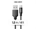 Кабель USB Dorten USB-C to USB Cable Metallic Series 1,2 м Black. Изображение 9.