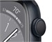 Apple Watch Series 8 Aluminum Case Midnight 45mm with Midnight S/M Sport Band. Изображение 3.
