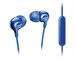 Наушники с микрофоном Philips SHE3705BL Blue. Изображение 1.