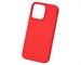 Панель-накладка Hardiz Liquid Silicone Case Red для iPhone 13 Pro. Изображение 1.