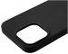 Панель-накладка Hardiz Liquid Silicone Case with MagSafe Black для iPhone 13 Pro. Изображение 3.