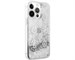 Панель-накладка Guess Liquid Glitter Peony Hard Silver для iPhone 13 Pro. Изображение 4.