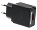 Зарядное устройство сетевое EnergEA Ampcharge USB QC3.0 18W Black. Изображение 1.