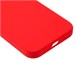 Панель-накладка Hardiz Liquid Silicone Case Red для iPhone 13. Изображение 4.