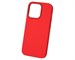 Панель-накладка Hardiz Liquid Silicone Case Red для Apple iPhone 14 Pro Max. Изображение 1.