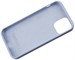 Панель-накладка Hardiz Liquid Silicone Case Blue для iPhone 12 mini. Изображение 2.