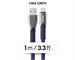 Кабель USB Dorten Micro USB to USB Cable Flat Series 1m Blue. Изображение 9.