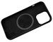 Панель-накладка Hardiz Liquid Silicone Case with MagSafe Black для iPhone 13 Pro. Изображение 2.