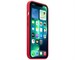 Панель-накладка Apple Silicone Case with MagSafe Red для iPhone 13 Pro. Изображение 3.