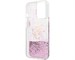 Панель-накладка Guess Liquid Glitter Peony Hard Pink для iPhone 13 Pro. Изображение 2.