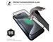 Стекло защитное Hardiz 3D Cover Premium Tempered Glass для iPhone 15 Pro Black Frame. Изображение 5.