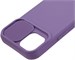Панель-накладка Unbroke Soft Case With Camera Slider Purple для iPhone 13. Изображение 3.
