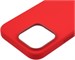 Панель-накладка Hardiz Liquid Silicone Case Red для Apple iPhone 14 Pro Max. Изображение 3.