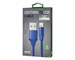 Кабель USB Dorten Lightning to USB Cable Canvas Series 1 м Blue для Apple Lightning. Изображение 1.