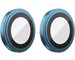 Стекло защитное на заднюю камеру Blueo Camera Armor Lens Bright Blue для iPhone 13/13 mini. Изображение 2.
