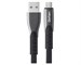 Кабель USB Dorten USB Type-C to USB Cable Flat Series 1 м Black. Изображение 1.