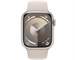 Apple Watch Series 9 Aluminum Case Starlight 45mm with Sport Band M/L. Изображение 2.