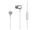 Наушники с микрофоном Motorola Metal Earbuds In-Ear Headphones Silver. Изображение 1.