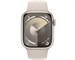 Apple Watch Series 9 Aluminum Case Starlight 45mm with Sport Band S/M. Изображение 2.