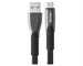 Кабель USB Dorten Micro USB to USB Cable Flat Series 1 м Black. Изображение 1.