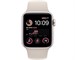 Apple Watch SE Aluminum Case Starlight 40mm with Starlight S/M Sport Band. Изображение 2.