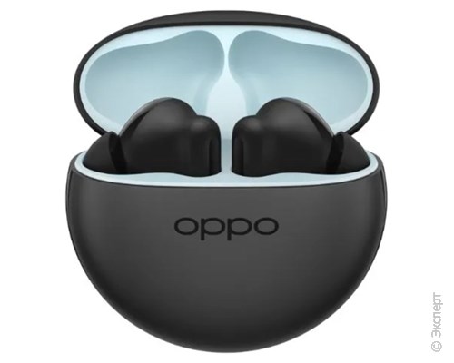 Беспроводные наушники с микрофоном OPPO Enco Buds 2 (ETE41) Black. Изображение 1.