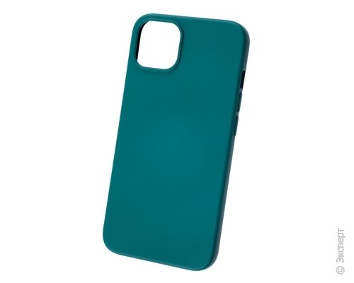 Панель-накладка SmarTerra Silicon Case Green для iPhone 13 mini. Изображение 1.