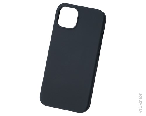 Панель-накладка Hardiz Liquid Silicone Case with MagSafe Black для iPhone 13. Изображение 1.