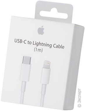 Кабель USB Apple Lightning to USB-C Cable 1 м White. Изображение 2.