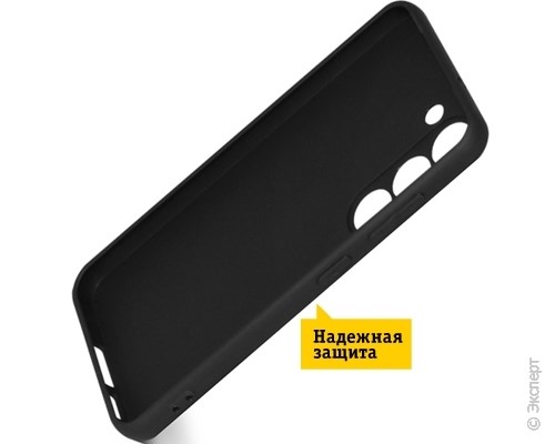 Панель-накладка DF sCase-153 Black для Samsung Galaxy S23+. Изображение 4.
