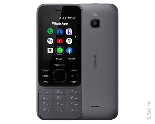 Nokia 6300 4G Dual Charcoal. Изображение 1.