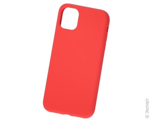 Панель-накладка Hardiz Liquid Silicone Case Red для Apple iPhone 11. Изображение 1.