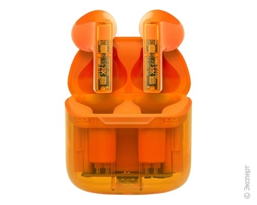 Беспроводные наушники с микрофоном Dorten EarPods Ghost Orange. Изображение 1.
