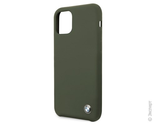 Панель-накладка BMW Signature Liquid Silicone Midnight Green для iPhone 11. Изображение 1.