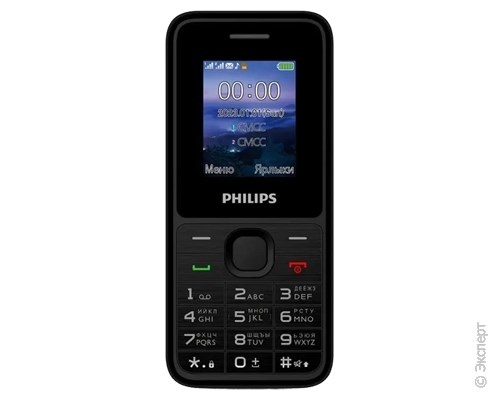 Philips Xenium E2125 Black. Изображение 1.