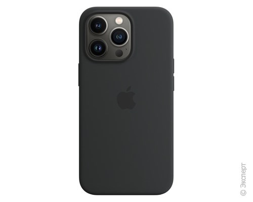 Панель-накладка Apple Silicone Case with MagSafe Midnight для iPhone 13 Pro. Изображение 1.
