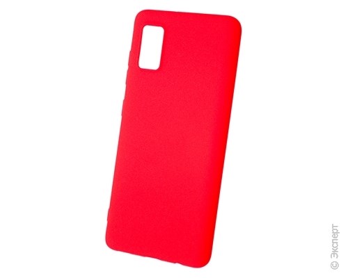 Панель-накладка NewLevel Fluff TPU Hard Red для Samsung Galaxy A41. Изображение 1.